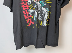 My Hero Academia T Shirt 2XL Black Smash Anime Graphic Mens