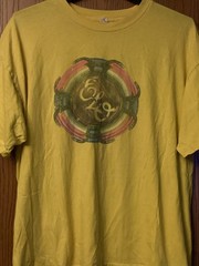 Electric Light Orchestra- Yellow Shirt Featuring Logo – AAA – 2XL