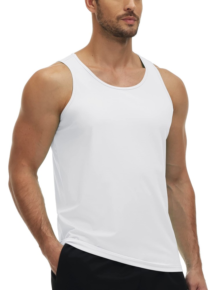 Mens Gym Workout Tank Tops Sleeveless Muscle T-Shirt Bodybuilding Fitness Shirts