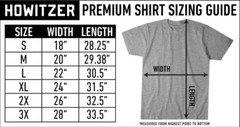 Howitzer Style Men’s T-Shirt DONT Military Grunt MFG