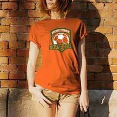 Ivory Coast Football – Soccer Sports Competition T Shirt – Orange