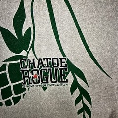 Men’s Beer T Shirt Rogue Ales & Spirits Vintage y2k Washed Out Sage Hops Malt