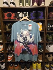 Nike Max 90 Gel Goddess Embrace Victory Blue T-Shirt Men’s LooseFit Large NWT!
