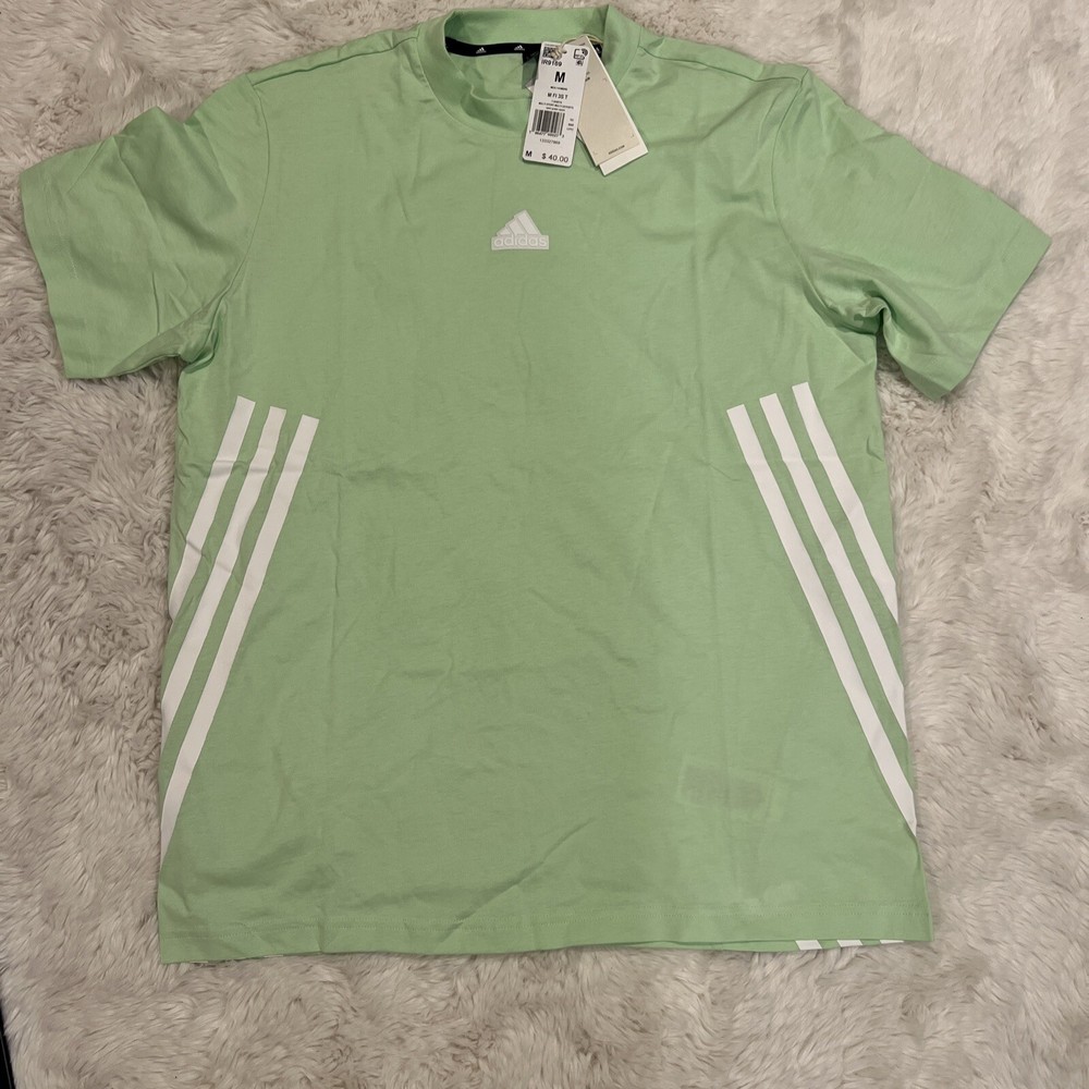 T-Shirt Adidas Future Icons BOS Girocollo Cotone Verde Adulto IR9169 $40
