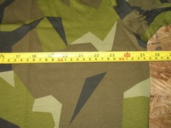 Mil-Tec by Sturm T-Shirt 100% Cotton – Swedish Camo Pattern – (U.S.A. SIZE 2XL)