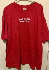 God Bless America T Shirt 3XL