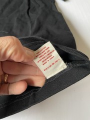 Non Stock Knitting Mills T-Shirt Men’s Large Black Made in USA Made Workwear