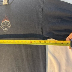 Vintage Orange County Choppers Flames Long sleeve Shirt 2000s Blue Longsleeve