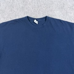 Yazbek Heavy Weight Short Sleeve Pullover T-Shirt Fits Men’s Size 2XL Navy Blue