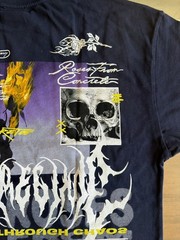 Size XL – Civil Regime Roses From Concrete Skull Oversized T-Shirt