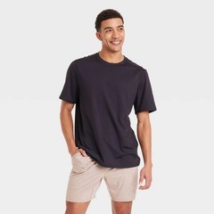 All in Motion Men’s Relaxed Fit Soft Stretch T-Shirt Size XL Black NWT
