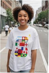 World Cup 2026 Soccer Shirt, Unisex Fan Apparel for Match Days & Travel