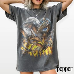 Retro Pterodactyl Flying Comfort Tee