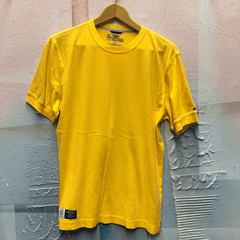 Tommy Hilfiger M Yellow Tee Shirt Preppy Classic Casual Chic Sporty Blokecore
