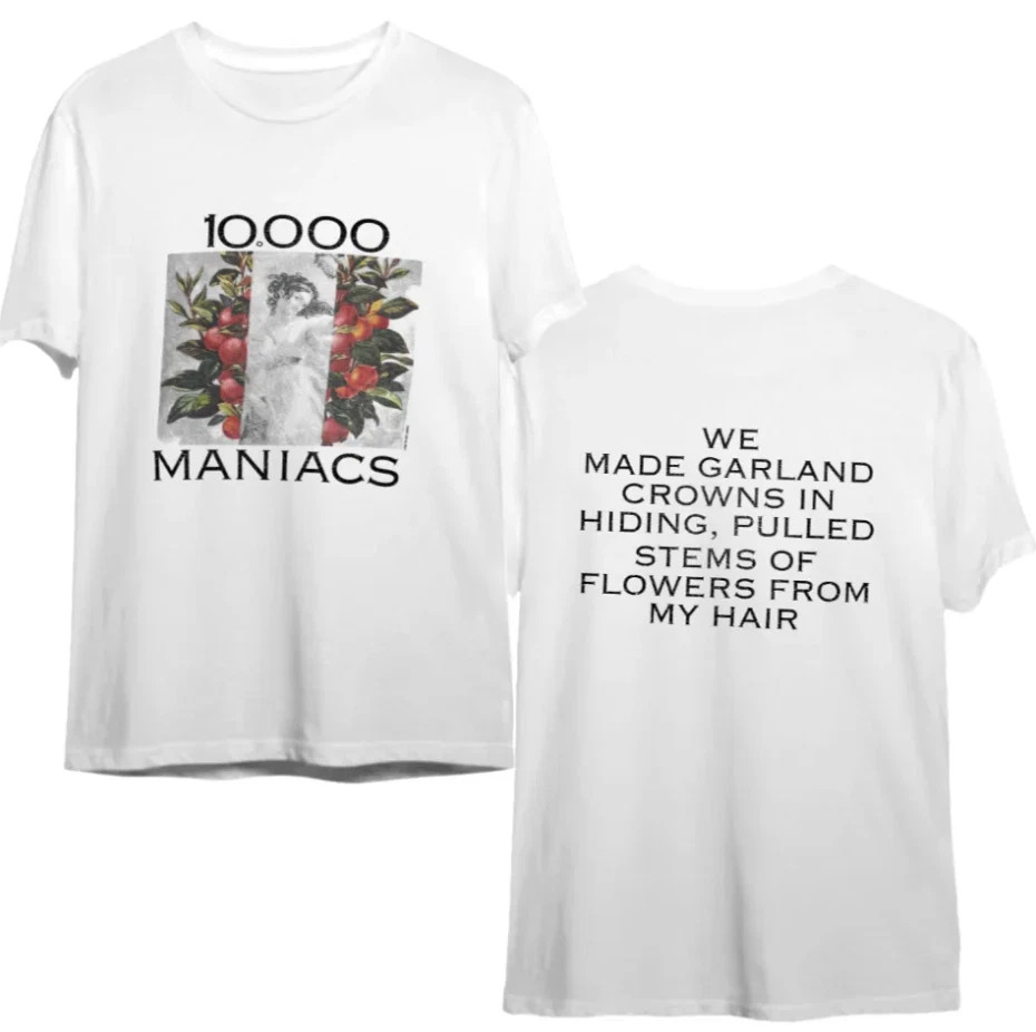 90s Retro 10,000 Maniacs Alternative Rock Vintage Band Tee