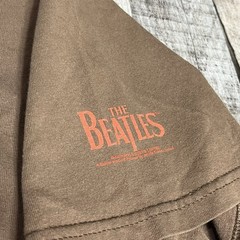 Beatles Shirt Adult Large Brown Vintage 90s 1997 Rubber Soul Band Tee