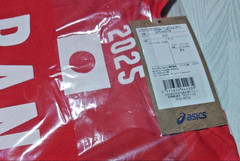 ASICS Official RAN Takahashi Japan Volleyball 2025 supporter Tee Size XL New
