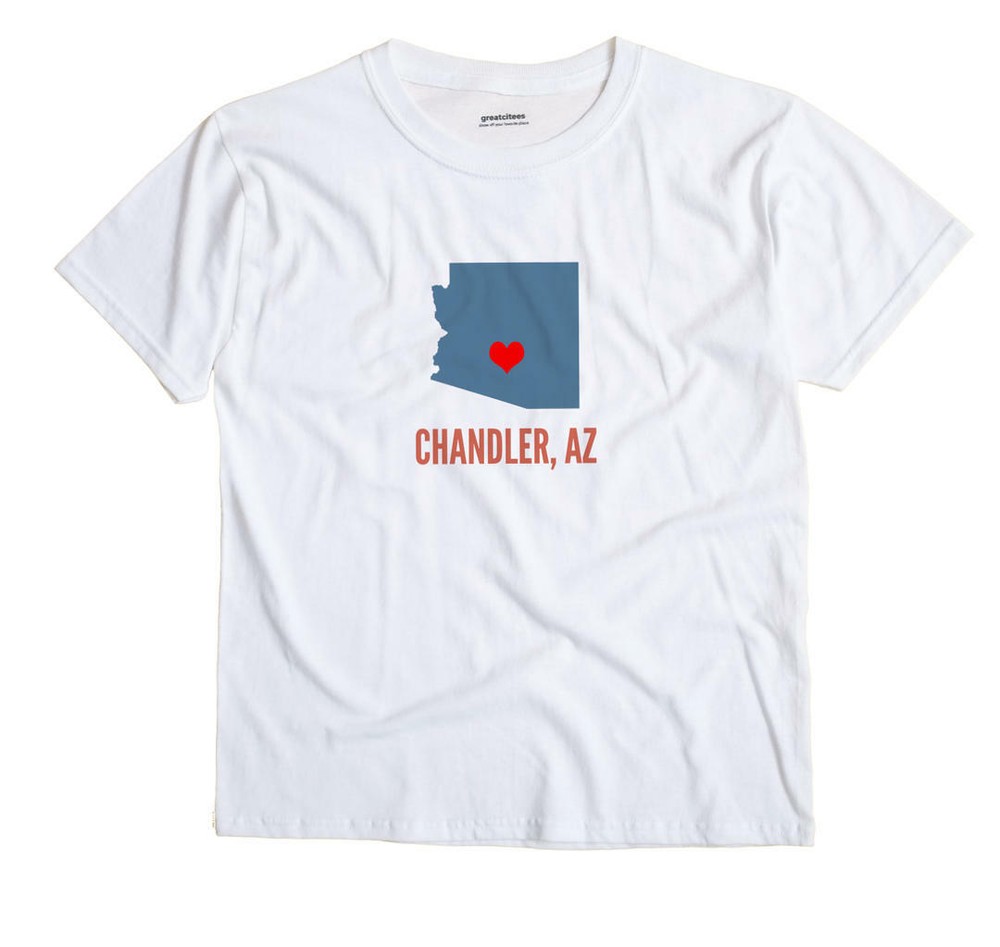 Chandler Arizona AZ T-Shirt HEART