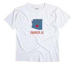 Chandler Arizona AZ T-Shirt HEART