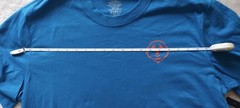 True Religion World Tour Tee Blue Color Size L (NWT)