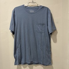 The Normal Brand Pocket T Shirt Mens Size Large Blue Cotton Short Sleeve Basic