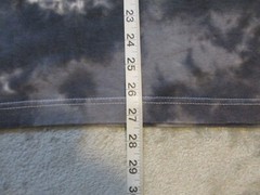 Poetic Justice Shirt Mens Large Black Gray Tie Dye Tupac Rap Hip Hop Street Wear
