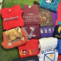 Vintage Y2K Emo Crewneck Sweatshirt Cartoon 90s 00s Retro Bulk Mixed Lot Of 21x