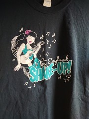 New England Shake-Up Music Festival T-Shirt Size XL Unisex Rockabilly Cotton Tee