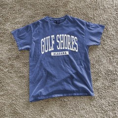 Gulf Shores Alabama Souvenir Beach, Aesthetic, Minimalist T-Shirt