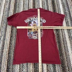 Vintage Harley Davidson Shirt Men Large Red 90s Single Stitch USA Richmond Hog