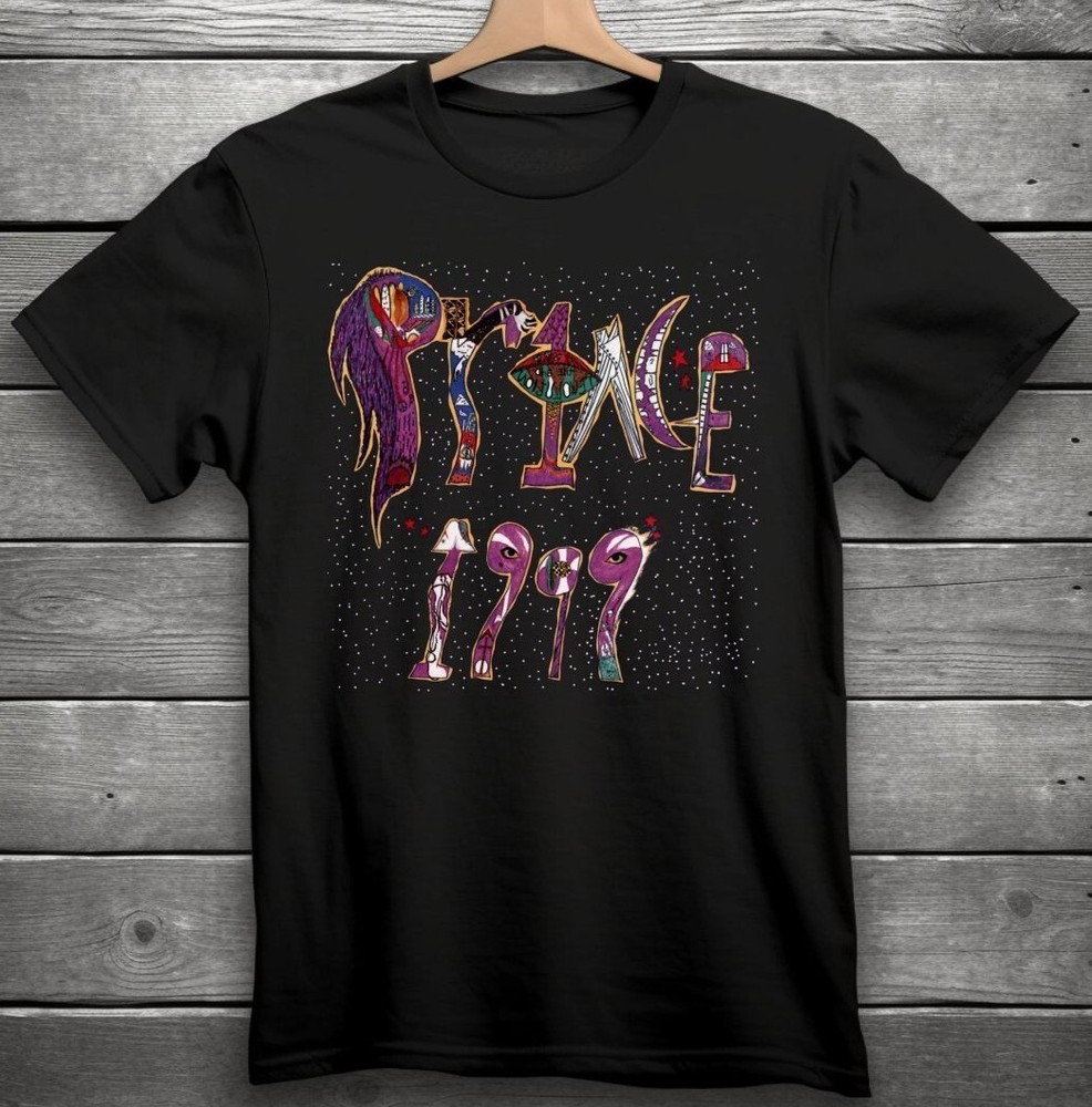 Prince 1999 Band Black T-Shirt S-3XL