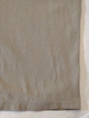 Vintage Quiksilver Khaki Short-Sleeve Tee w/ Sm. Logo Front / Lg. Logo Back – XL