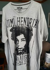 Jimi Hendrix T-Shirt, C L G Vintage Outfitters Size XXL New Without Tags