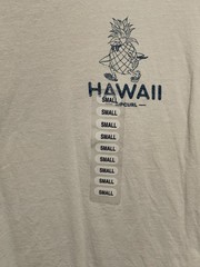 Rip Curl NWT Cruzin Heritage Tee Off White Short Sleeve Adult Size Small Slim