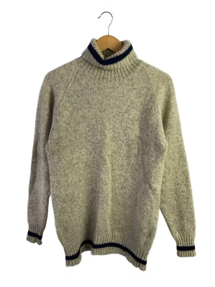 Other Brands QUEENHUNTER Knit Sweater (Thick) Large Wool Gray Solid Color