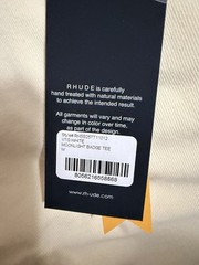 Rhude Moonlight Badge Tee Logo Graphic Crew Neck Short Sleeve T-Shirt Men M