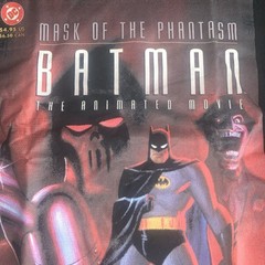 NEW DC Comics Universe Batman Mask Of The Phantasm Joker Animated Movie Shirt M