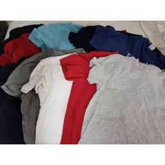Pack of 10 T Shirts/Vests/Polos Available in different sizes. Just 99p Per item.
