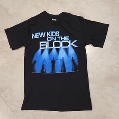 VTG Y2K 2000s New Kids On The Block NKOTB US Tour 2009 S Small Band Tee T Shirt