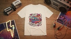 Sass & Past Retro 90s Soundtrack T-Shirt | Skip Intro Embrace Drama Graphic Tee