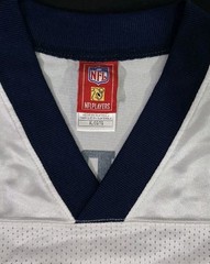 Reebok NFL Team Players TY WARREN #94 New England Patriots White Jersey Men XL