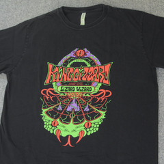 King Gizzard & the Lizard Wizard T Shirt L Snake Mountain Merch Band Concert Tee