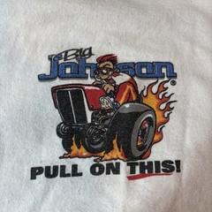 Big Johnson T-Shirt Size Extra Large XL Pullers Pull On This Tractor Vintage