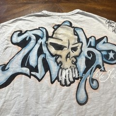 The Great China Wall Ink Men’s Longsleeve M Shirt Graffiti And Skulls