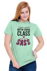 Country Southern Girl Classy Sass Attitude Womens Graphic Crewneck T Shirt Tee