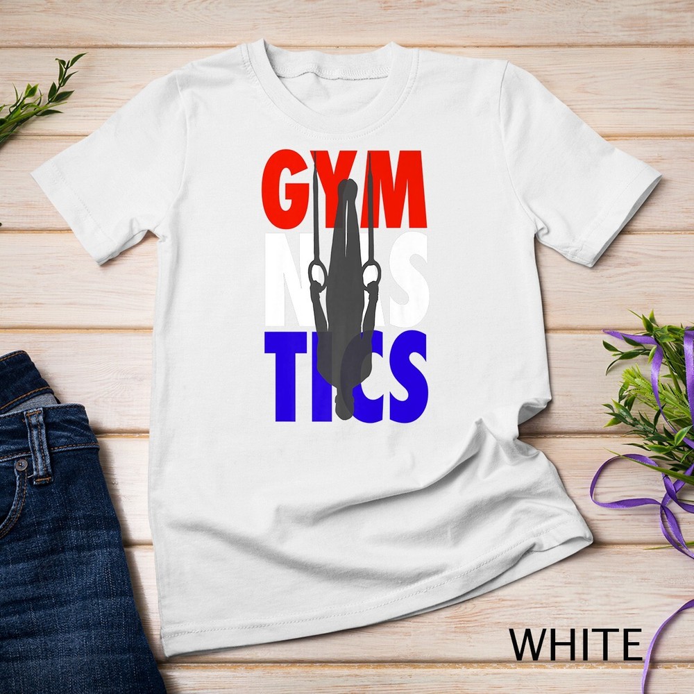 Male Gymnastics Artistic Strong Gymnast Rings Vault Exercise Unisex T-shirt