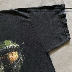 2010s Halo 5 Guardians T Shirt Mens Size Large Black Microsoft Video Game