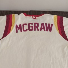 Tim McGraw Standing Room Only Tour T Shirt Small 70’s Style Cream Ringer T-shirt