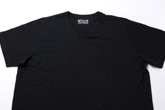 Mtailor Men’s Custom Fitted Tee Shirt Short Sleeves EH6 Black See Description