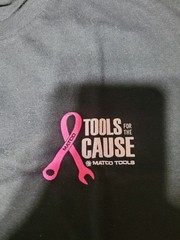Matco Tools For The Cause Unisex Graphic Tee Size 2XL